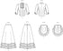 McCall's Misses' Old West Costume Sewing Pattern Packet, Design Code M8397, Sizes 8-10-12-14-16...