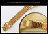 VIGOROSO Men Lady Vintage Retro Gold Stainless Steel Digital Casual Watch Alarm Stopwatch(Gold)...