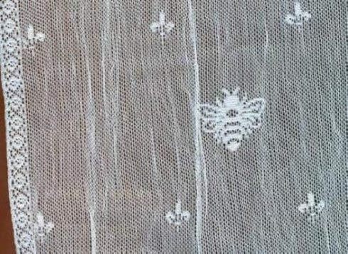 Heritage Lace 45x24, White Bee Tier, 45 by 24-Inch, 45 x 24...