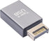 Duttek USB 3.1 Motherboard Adapter Converter 1 Pack, 10Gbps High Speed 3.1 USB Type-E Male to USB3.0 Female Motherboard Internal Adapter for Compu...