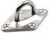 Ceiling Wall Mount Hook Heavy Duty Anchor Diamond Pad Eye Plate 5mm 3/16" 304 Stainless Steel Great for Yoga Swings Hammocks/Boat Rigging/Marine D...