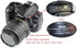 ChromLives 58mm Lens Cap with Lens Cap Leash Hole Bundle Compatible with Nikon Canon DSLR Cameras (58mm)- 4 Pack...