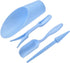 MECCANIXITY Garden Shovel Hand Tools Transplanting Succulent Cultivation Digging Scoops Kits, Blue...