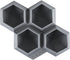 True Zoo Jumbo Iced Out Diamond Ice Tray, Silicone Mold and Ice Cube Tray for Cocktails, Makes 4 Ice Cubes, Grey, Set of 1...