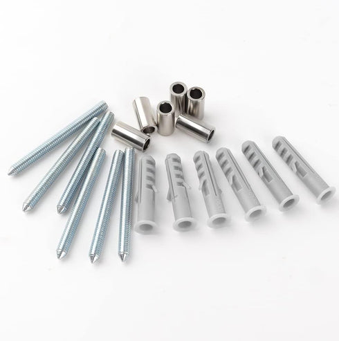 Hardware Set,House Numbers Screws for Outside, Screw Set for Modern and Sleek Floating Address Numbers, Mounting System Parts...