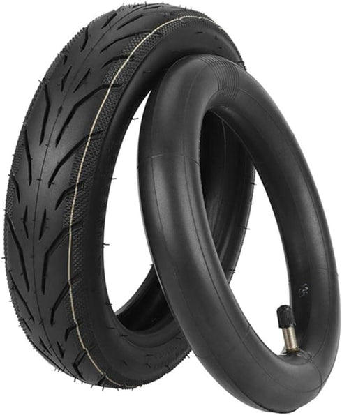 Electric Scooter Tire,10 * 2.125inch Replacement Scooter Tire Inner Outer Tyre Set for Segway F20 F25 F30 F40 Electric Scooters (Inner tyre)...