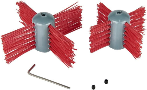 SootEater Brushes for Pellet Stove - Gardus PBS212 Replacement Brushes for Pellet Stove Cleaning Kit, Pellet Stove Brush Replacement (2 Brushes)...