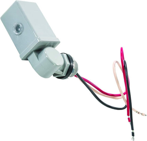 TORK ZSS124 Electronic Photocontrol Stem & Swivel-Advanced LongLife ZeroCross-Instant Response-8A LED Rated-105-305V, 1 Count (Pack of 1)...