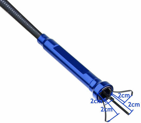 Telescoping inspection mirror with LED lights?Flexible Claw Grabber Tool Magnetic 4 Claw Picker. Combination tool set. Easy to extendable observe ...