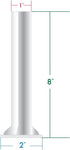 The Sausage Maker - 1" Diameter Stainless Steel Stuffing Tube for 15, 20, 25, and 30 lb Sausage Stuffer...
