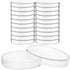 20 Pcs Plastic Petri Dishes with Lids, 60x15mm Sterile Culture Dishes...