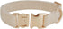 Soft Corduroy Fibric Dog Collar with High Grade Metal Buckle, for Small Dogs.(White,Small:10-15")...