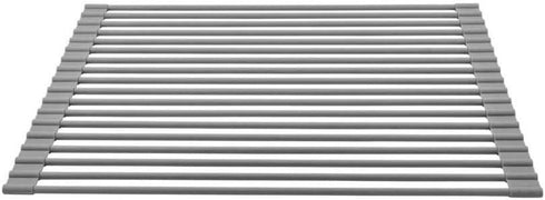 Camco 43519 Roll-Up Dish Drying Rack - Provides Extra Drying Space for Dishes, Pots and Pans - Heat-Resistant Up to 450° F - 17-Inches x 13-Inches...
