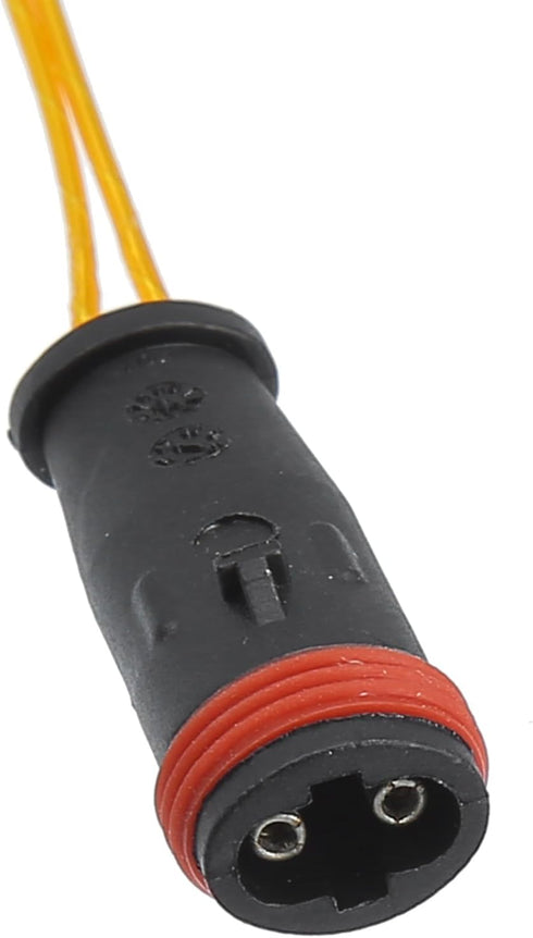 ACROPIX Front and 2 Rear Brake Pad Wear Sensor Lead Replacement Fit for Mercedes-Benz C230 - Pack of 2 Black Gold Tone...