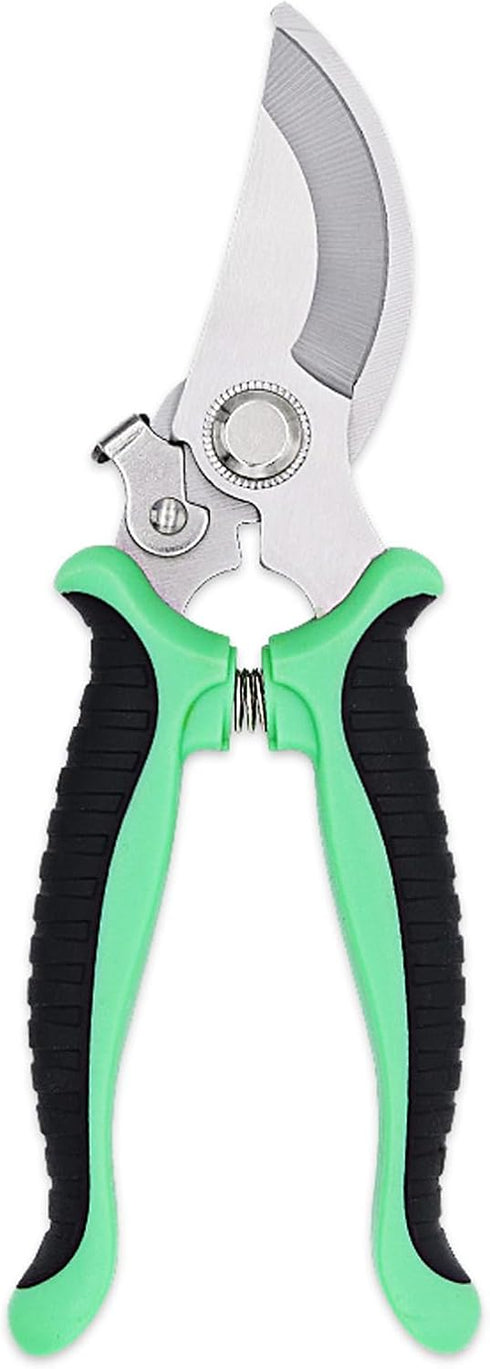 Curve Gardening Scissors, 7 inches Floral Shears for Cutting Flowers, Trimming Plants, Yard, Florist, Herbs, Hedges, Fruits, Green (1)...