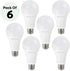 A19 LED Light Bulbs 60W Equivalent 15W Energy Use, E26 Base 4000K Cool White Dimmable 1600Lumens Brightness and 220-Degree Beam Angle Classic Clea...