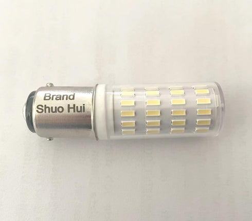 B15 B15D 12V-24V Light Bulb B15d Bayonet Double Contact 5W Cool White 6000K 40W Equivalent for Lighting Pack of 2...