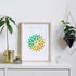 64 pcs (90 mm x 90 mm) Painting Stencils, DaKuan Mandala Dot Stencil for Artistic Creation, Murals, Books, Fabrics, DIY Artistic Creation, Reusabl...