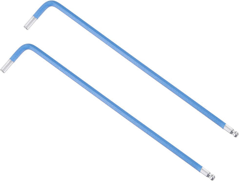 uxcell 3mm Ball End Hex Key Wrench, L Shaped Long Arm S2 Steel Repairing Tool 2 Pcs...