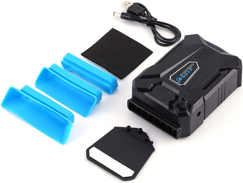 Laptop Cooler, Air Extracting Laptop Cooling with Vacuum Fan - USB Powered, Wind Control, Low-Noise, Portable Radiators,CPU Cooler, Fan Heat Sink ...