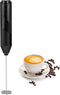 Electric Milk Frother for Coffee, Battery Powered Foam Maker, Mini Mixer and Coffee Blender, Handheld Milk Frother Wand, Birthday Gift for Boyfrie...