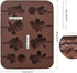 Newk Lollipop Silicone Mold, 4 Packs 8- Cavity Non-Stick Dinosaur Silicone Molds for Lollipop Chocolate Candy...
