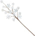 Elanze Designs Snowflake Winter White 24 inch Acrylic Christmas Artificial Flower Spray...