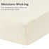 Everyday Kids Fitted Crib Sheet, 100% Soft Breathable Microfiber Baby Sheet, Fits Standard Size Crib Mattress 28in x 52in, Beige Nursery Sheet...