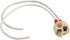 OMTO MR16 GU5.3 GY6.35 Lamp Socket, Common to Miniature Bi-Pin Base G4 G6.35 GX5.3 GZ4 MR11, LED Halogen Incandescent Led Socket Ceramic Body Lamp...