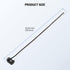 Oyviny 10PCS Truck Trailer 2 Wire Pigtail Harness 10" Long, Right Angle 2 Pin Trailer Light Connector Fits with 2" and 2.5" Side Marker/Clearance ...