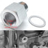 LS Swap Oil Pressure Sensor Adapter M16 1.5 to 1/4 NPT Thread Pipe Fittings for All LS GM Series Engines LS1 LM7 LR4 LQ4 LS6 L59 LQ9 LM4 L33 LS2 L...
