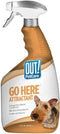 OUT! PetCare Go Here Attractant Indoor and Outdoor Dog Training Spray - House-Training Aid for Puppies and Dogs - 32 oz...