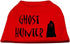 Halloween Pet Dog & Cat Shirt Screen Printed, Ghost Hunter Red 2XL (20-25 lbs.)...