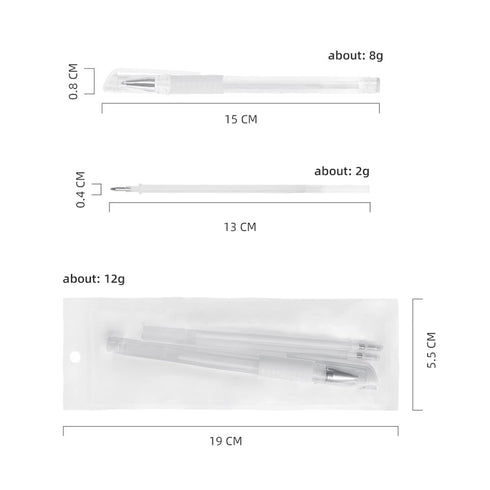 Eyebrow microblading Marker Pen,Skin Marker Pen,Eyebrow Permanent Makeup Position Mapping Mark Tools (White)...