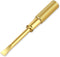Mini Screwdriver Stainless Steel, Screw Driver Fits for Love Bracelet, Slotted Screw Driver Repair Tools for Jewelry Bracelet Eye Glasses(Gold)...