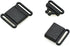 20pcs/Pack Plastic Safty Breakaway Belt Buckles Bra Accessories Pet Collar Webbing 10mm 15mm 20mm 25mm (Webbing Size 10mm)...