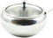 Zoie + Chloe Stainless Steel Sugar Bowl with Glass Lid - Bonus Spoon - 2 Cup Capacity (500ml)...
