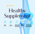 Bone & Joint Health Powder Supplement, MSM, Glucosamine, & Chondroitin Triple Strength Formula, 30 Scoops, Canister...