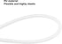 Pneumatic Tubing Pipe 1/8" Tube OD PU Polyurethane Air line Hose Clear Nylon Tubing Air Tubing Pipe Hose Air Brake Hose Fluid Transfer Tubing Air ...