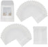 Antrader Glassine Envelopes 3x4 Inch,50PCS Glassine Mini Lotto Lottery Ticket Holders Wedding Guest Favor Tissue Envelope Holder for Scratch Stamp...