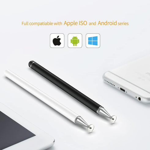 Stylus Pens for iPad Pencil, Capacitive Pen High Sensitivity & Fine Point, Magnetism Cover Cap, Universal for Apple/iPhone/Ipad pro/Mini/Air/Andro...