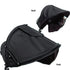 Stroller Sun Shade Cover Stroller Sun Canopy Awning for Pushchair Pram Baby Buggy Parasol Sun Umbrella with Pockets Mesh Window Adjustable Retract...