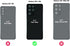 LifeProof NEXT SERIES Case for Galaxy S21+ 5G (ONLY - DOES NOT FIT non-Plus size or Ultra) - BLACK CRYSTAL (CLEAR/BLACK)...