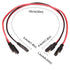 12 14 Gauge 2 Pin Quick Disconnect Audiopipe Polarized Wire Harness, Heavy Duty SAE Connector Bullet Lead Cable, SAE Power Automotive Extension Ca...