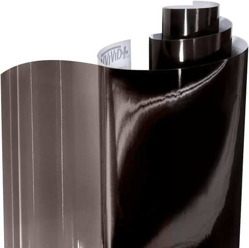 VViViD Dark Black Headlight Taillight Tint Air-Release Vinyl Wrap Film Roll (12" x 24" 2-Roll Pack)...