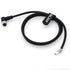 M12 A-Code Elbow 8 Pin Female Sensor Connector Shielded Cable to Flying Leads for Actuator Industrial Automation Profibus 1M/3.3FT...