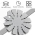 Rulers, Squares & Protractors Stainless Steel Bevel Gauge Sturdy 15 Degree to 120 Degree Woodworking Gauge Efficiency Drill Bits Angle Gauge for C...