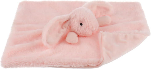Apricot Lamb Stuffed Animals Blush Bunny Rabbit Security Blanket Infant Nursery Character Blanket Luxury Snuggler Plush Baby Lovey(Blush Bunny)...