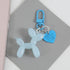 tenghong2021 Cute Jelly Balloon Dog Keychain for Women Key Chain Car Keys Handbag Purse Accessories...