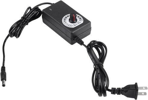 ViaGasaFamido AC to DC Converter 110V-240V AC to DC 3-12V 2A Power Supply Adapter Motor Speed Controller with US Plug for Electric Fan Drill Motor...
